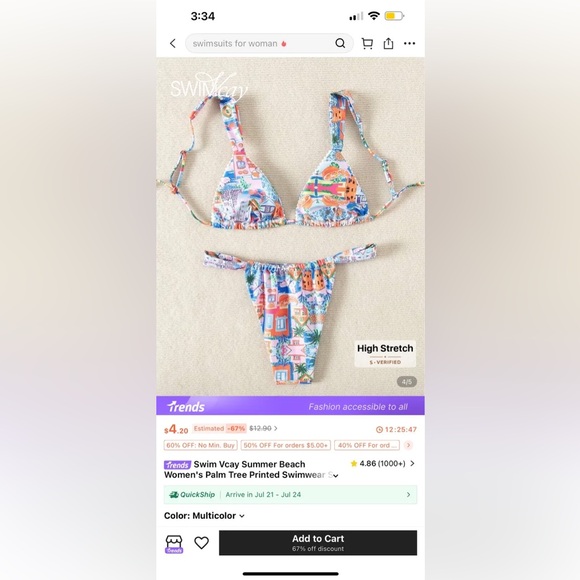 Shein Bikini - Picture 6 of 7